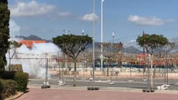 Mascletà de inicio de las fiestas