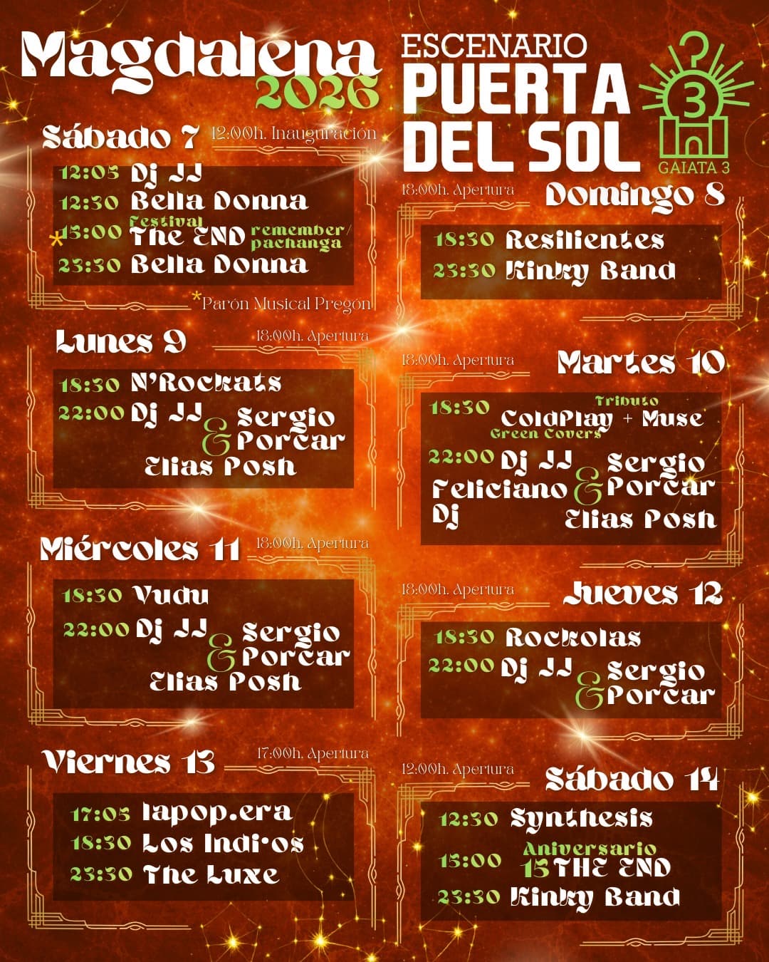 Rockolas - Escenario Puerta del Sol