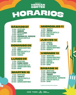 RUMBA SIERRA - Escenario Hernán Cortés