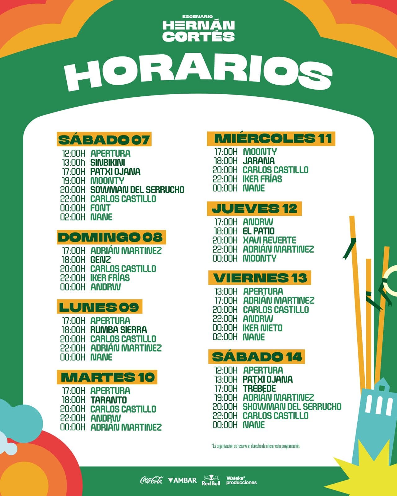 NANE - Escenario Hernán Cortés